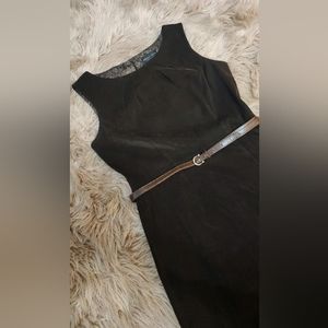 Chocolate Brown Sheath Dress
